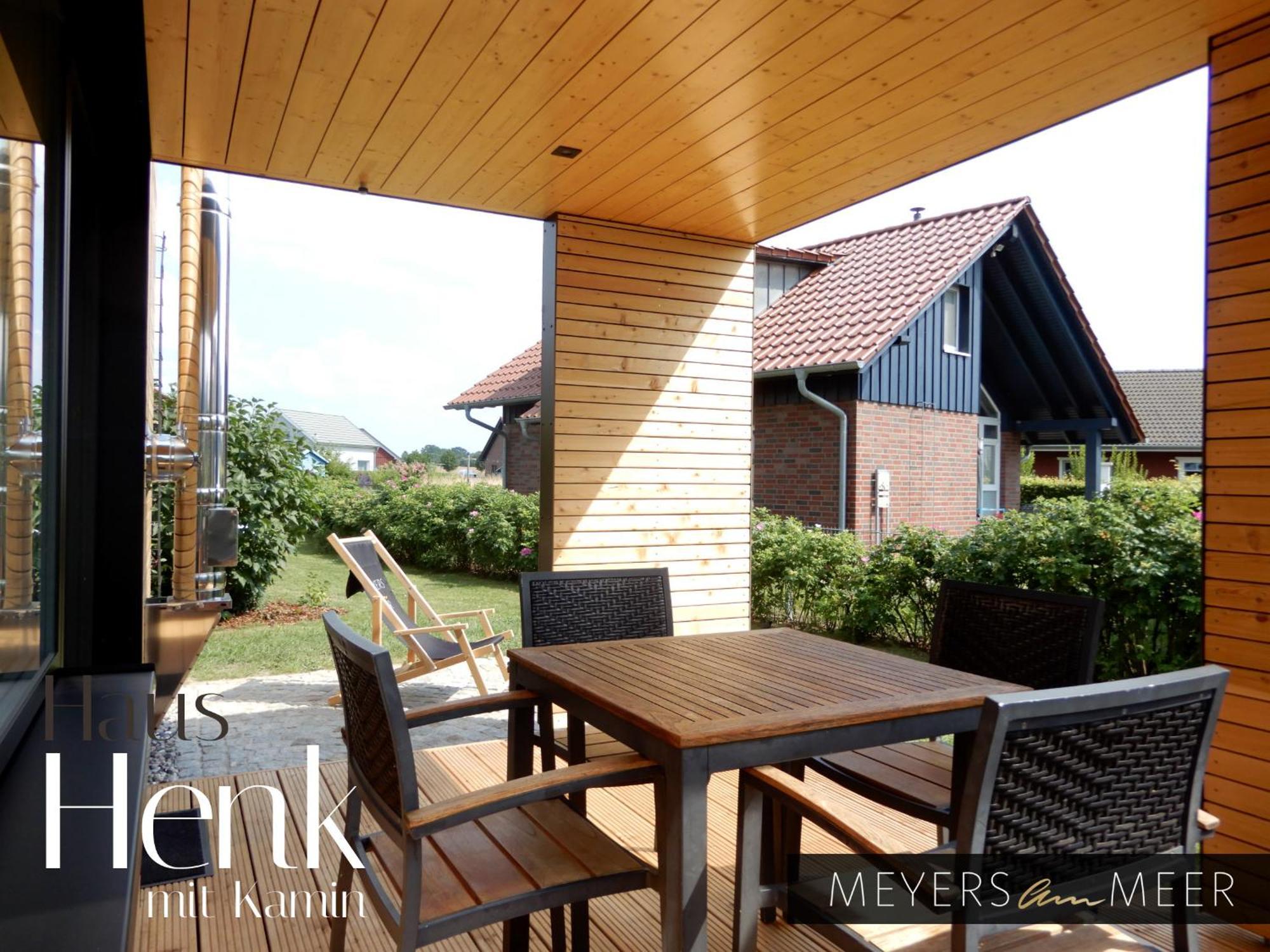 Schickes Holzchalet "Henk" - Mit Kamin - Ostsee Strand 500M - 4 Personen - By "Meyers Am Meer" Zierow Extérieur photo